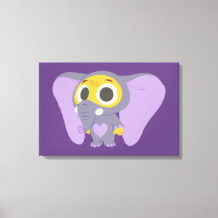 Zootopia Ele-Finnick Canvas Print