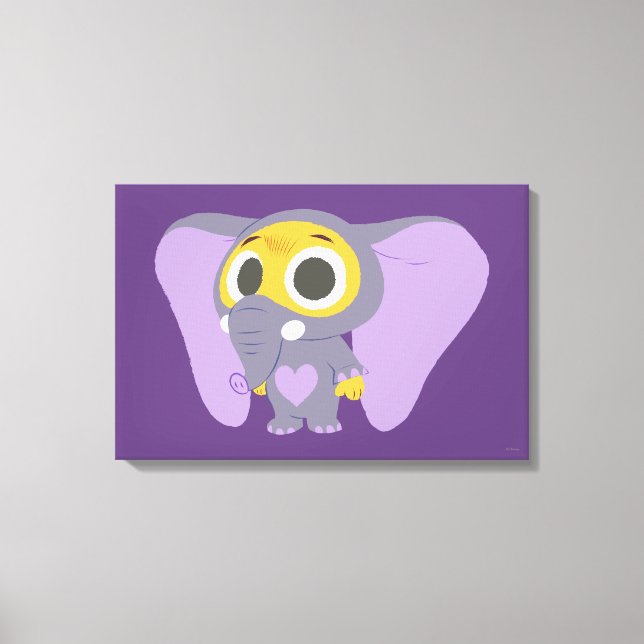 Zootopia | Ele-Finnick Canvas Print (Front)