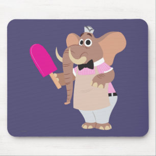 Zootopia   Elephant or Fox? Mouse Pad