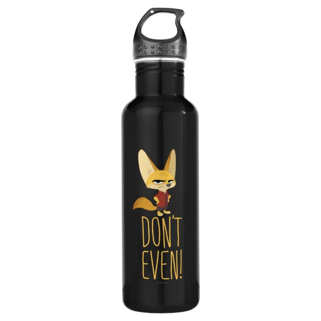 Zootopia | Finnick - Don't Even! 710 Ml Water Bottle (Front)
