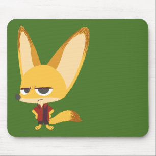 Zootopia   Finnick - Hustler Mouse Pad