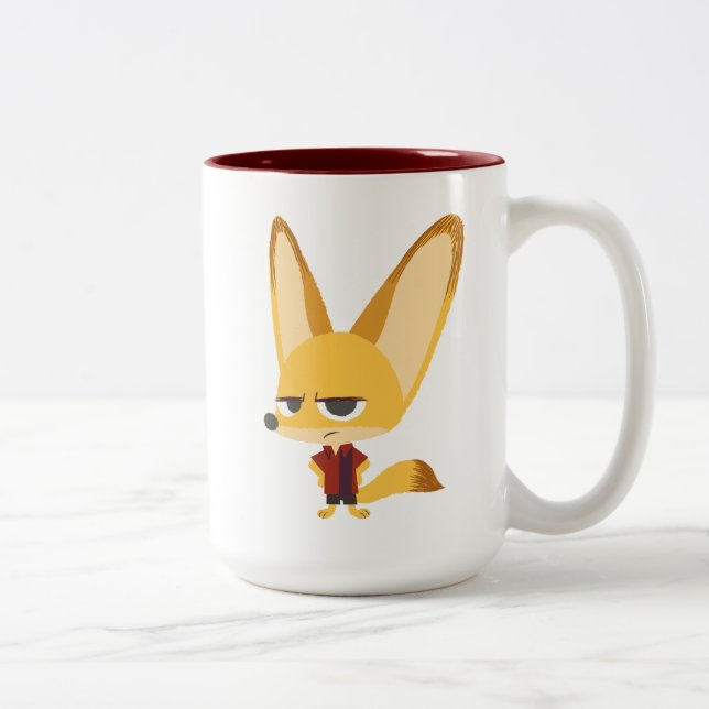 Zootopia | Finnick - Hustler Two-Tone Coffee Mug (Right)