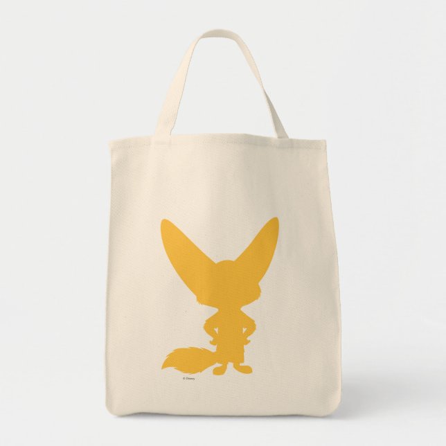 Zootopia | Finnick Silhouette Tote Bag (Front)