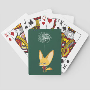 Zootopia   Finnick - This Will Never Work Playing Cards