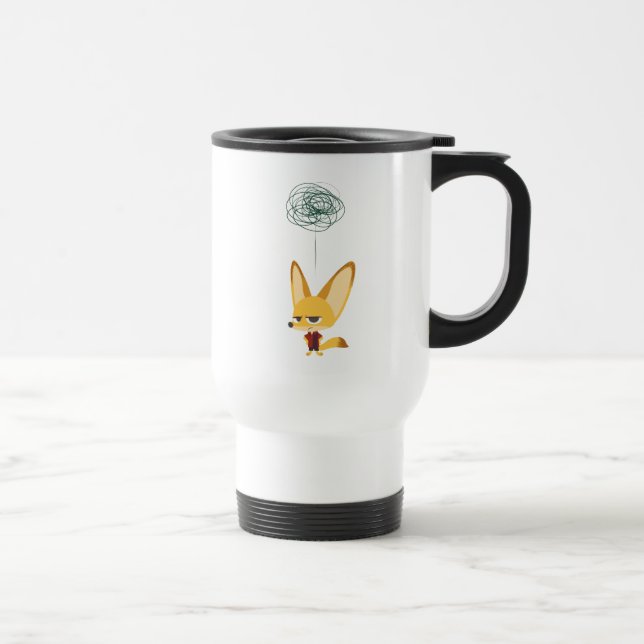 Zootopia | Finnick - This Will Never Work Travel Mug (Right)