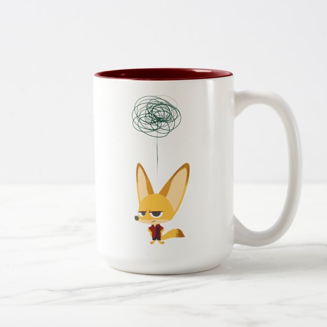 Zootopia | Finnick - This Will Never Work Two-Tone Coffee Mug (Right)