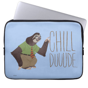 Zootopia   Flash - Chill Duuude Laptop Sleeve