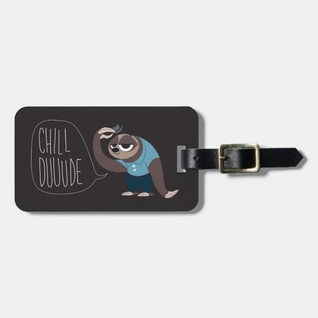 Zootopia | Flash - Chill Duuude Luggage Tag (Front Horizontal)