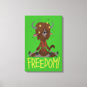 Zootopia   Freedom! Canvas Print