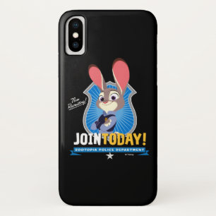 Zootopia   Judy Hopps - Join Today! iPhone X Case