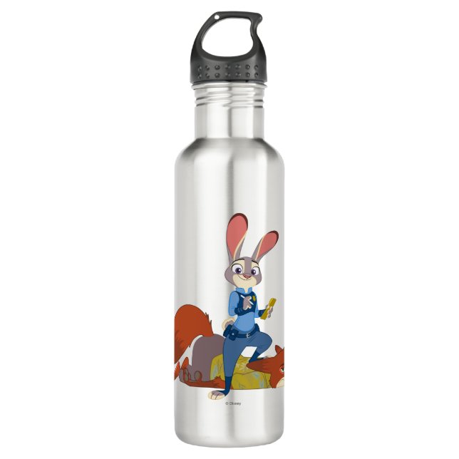 Zootopia | Judy Hopps & Nick Wilde - Busted! 710 Ml Water Bottle (Front)
