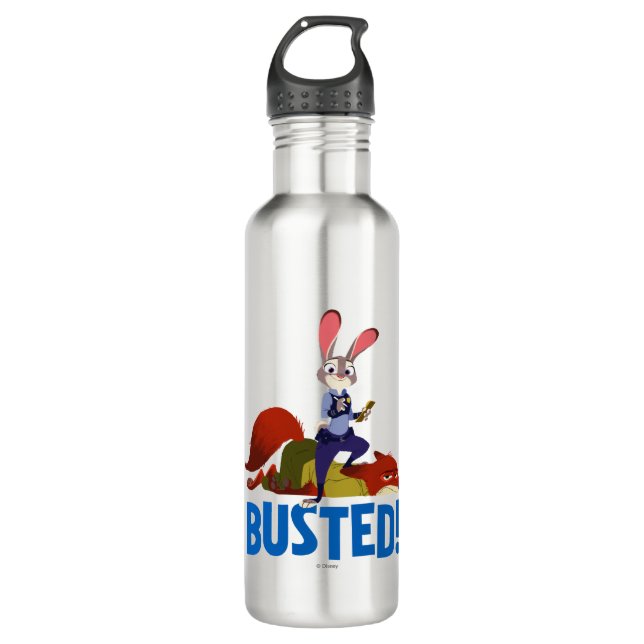 Zootopia | Judy Hopps & Nick Wilde - Busted! 710 Ml Water Bottle (Front)