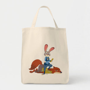 Zootopia   Judy Hopps & Nick Wilde - Busted! Tote Bag