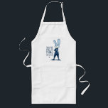 Zootopia | Judy Hopps - Paws in the Air! Long Apron<br><div class="desc">This funny quote brought to you from the hit kid’s movie Zootopia is sure to brighten your day. Featuring Judy Hopps, famed bunny officer and fan favourite Disney character. This colourful cartoon is sporting the blue hue of her beloved police force. She might ask you to toss up paws, but...</div>