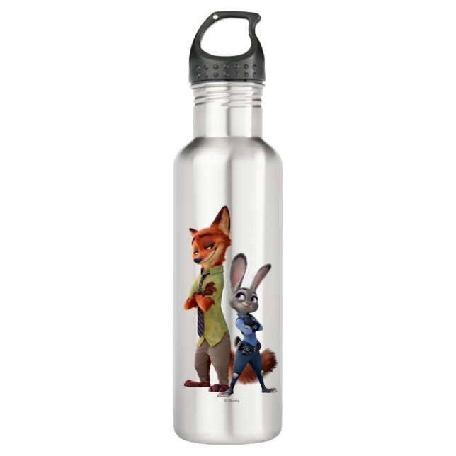 Zootopia | Judy & Nick Best Buddies 710 Ml Water Bottle (Front)