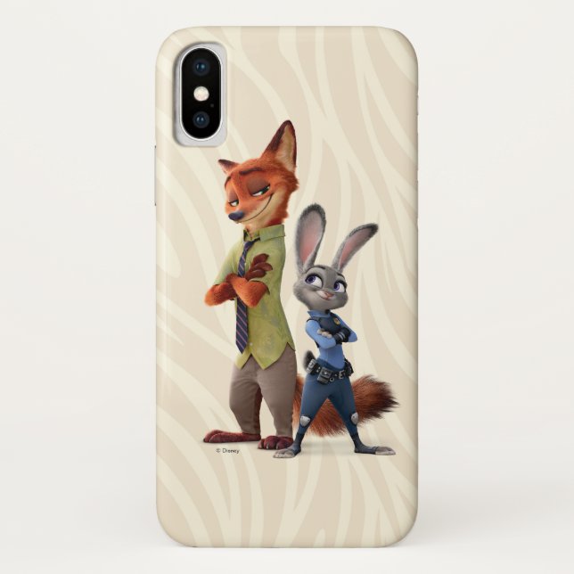 Zootopia | Judy & Nick Best Buddies Case-Mate iPhone Case (Back)
