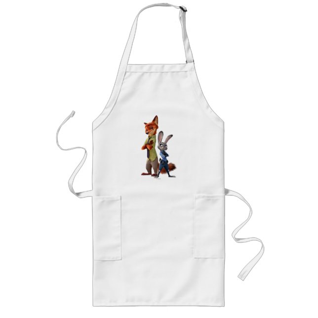 Zootopia | Judy & Nick Best Buddies Long Apron (Front)