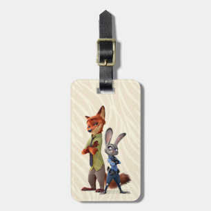Zootopia Judy & Nick Best Buddies Luggage Tag