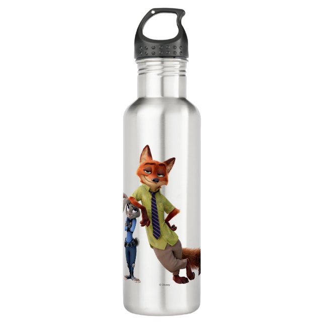 Zootopia | Judy & Nick - Just Chilling! 710 Ml Water Bottle (Front)