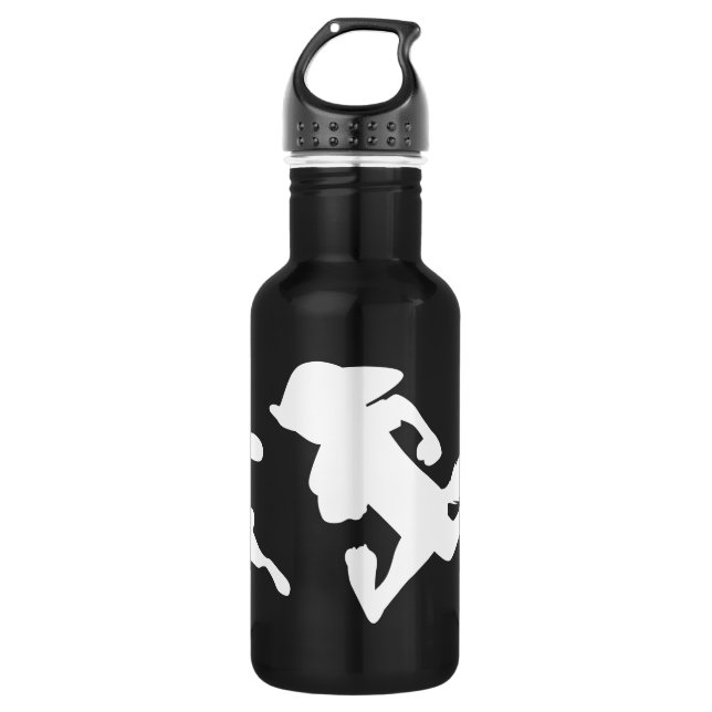 Zootopia | Judy & Nick Running Silhouette 532 Ml Water Bottle (Front)