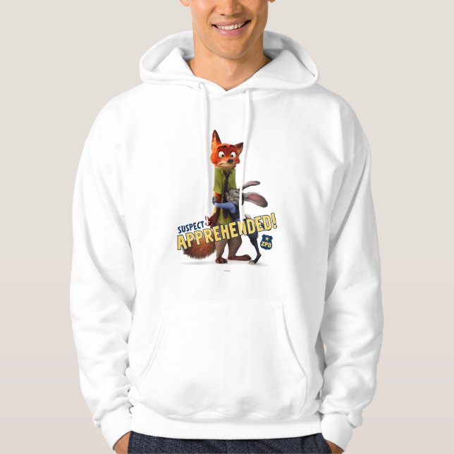 Zootopia | Judy & Nick - Suspect Apprehended! Hoodie (Front)
