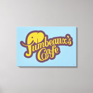 Zootopia Jumbeaux's Café Canvas Print