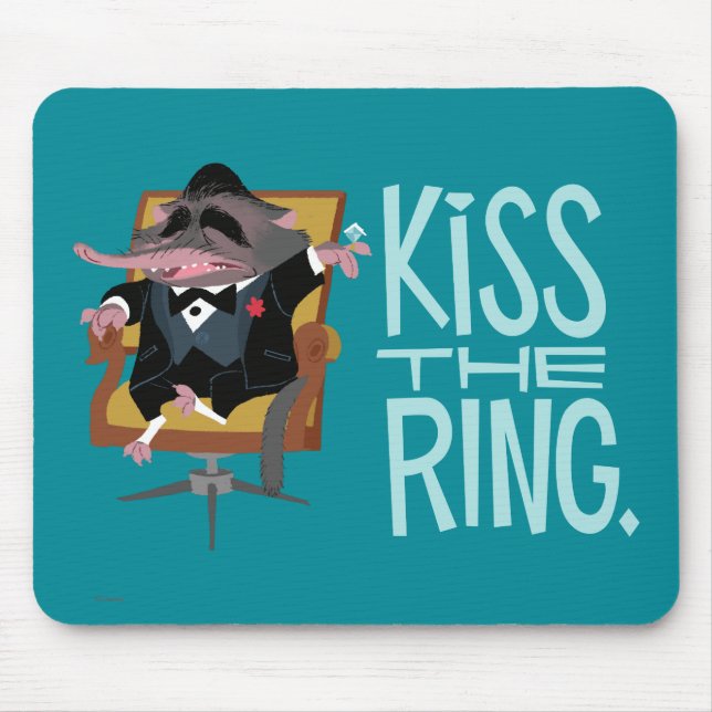 Zootopia | Kiss the Ring Mouse Pad (Front)