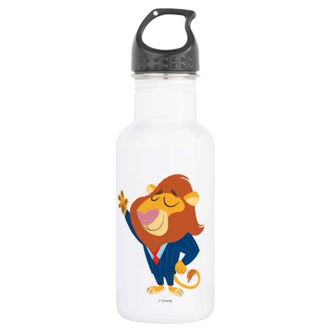 Zootopia | Mayor Lionheart 532 Ml Water Bottle (Front)
