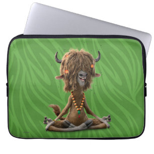 Zootopia Meditate with Yax Laptop Sleeve