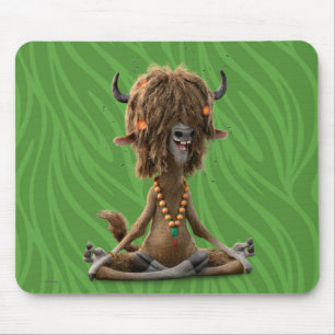 Zootopia   Meditate with Yax Mouse Pad
