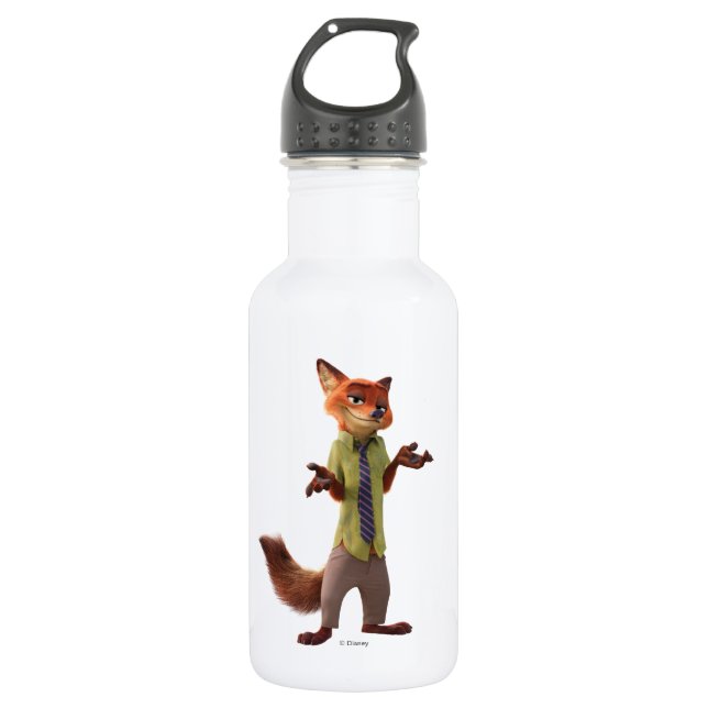 Zootopia | Nick Wilde 532 Ml Water Bottle (Front)