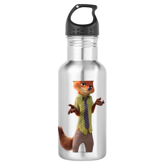 Zootopia | Nick Wilde 710 Ml Water Bottle (Front)
