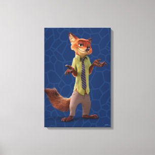 Zootopia   Nick Wilde Canvas Print