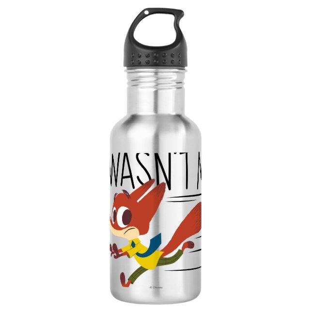 Zootopia | Nick Wilde - It Wasn't Me 710 Ml Water Bottle (Front)