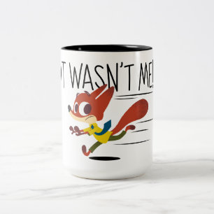 Zootopia   Nick Wilde - It Wasn't Me Two-Tone Coffee Mug