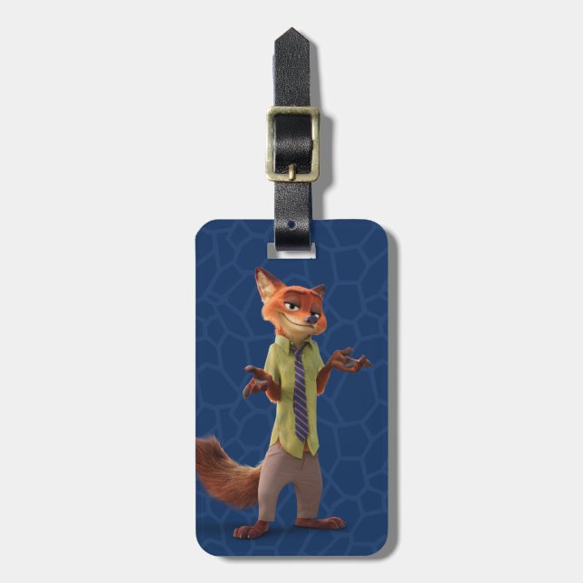 Zootopia | Nick Wilde Luggage Tag (Front Vertical)