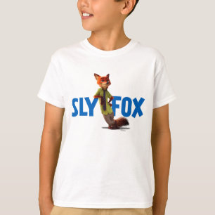 Zootopia   Nick Wilde - One Sly Fox T-Shirt