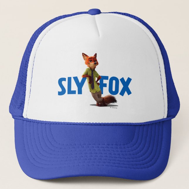 Zootopia | Nick Wilde - One Sly Fox Trucker Hat (Front)