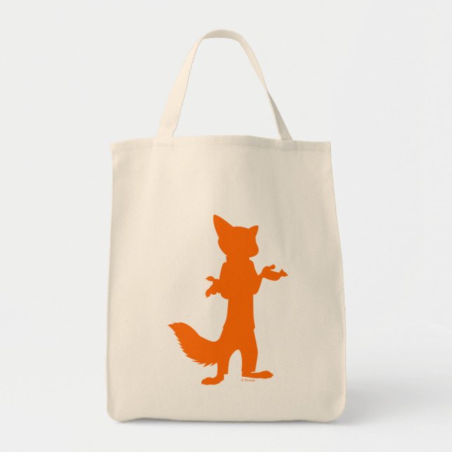 Zootopia | Nick Wilde Silhouette Tote Bag (Front)