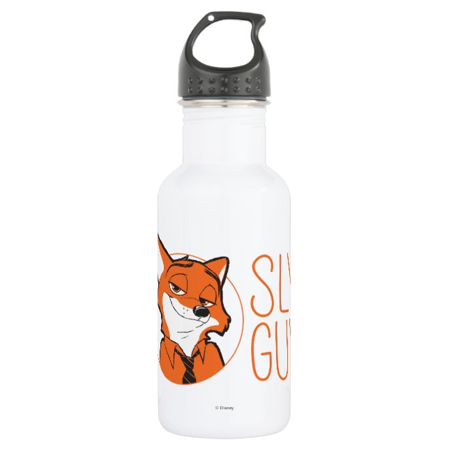 Zootopia | Nick Wilde - Sly Guy 532 Ml Water Bottle (Front)