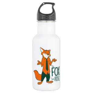 Zootopia Nick Wilde - The Fox has Arrived 532 Ml Water Bottle