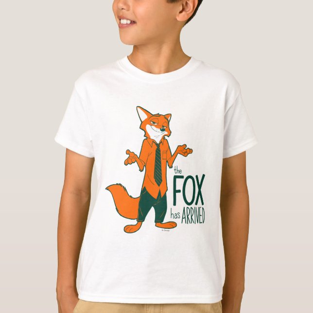 Zootopia | Nick Wilde - The Fox has Arrived T-Shirt (Front)