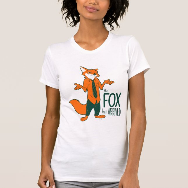 Zootopia | Nick Wilde - The Fox has Arrived T-Shirt (Front)