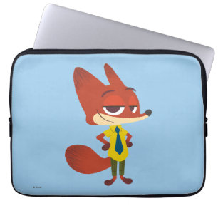 Zootopia Nick Wilde - The Sly Fox Laptop Sleeve