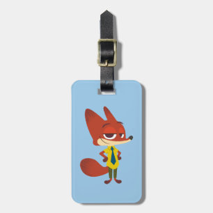 Zootopia Nick Wilde - The Sly Fox Luggage Tag