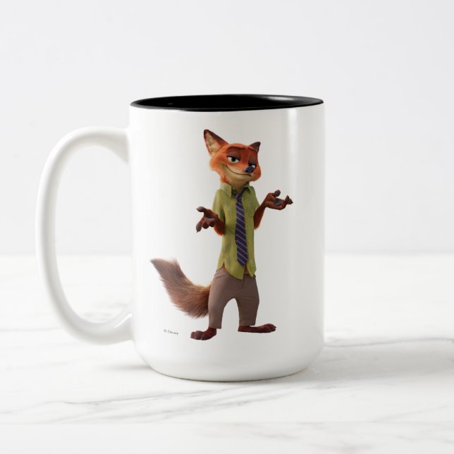 Zootopia | Nick Wilde Two-Tone Coffee Mug (Left)