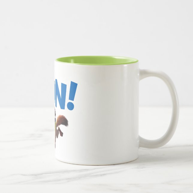 Zootopia | Nick Wilde - When in Doubt, RUN! Two-Tone Coffee Mug (Right)