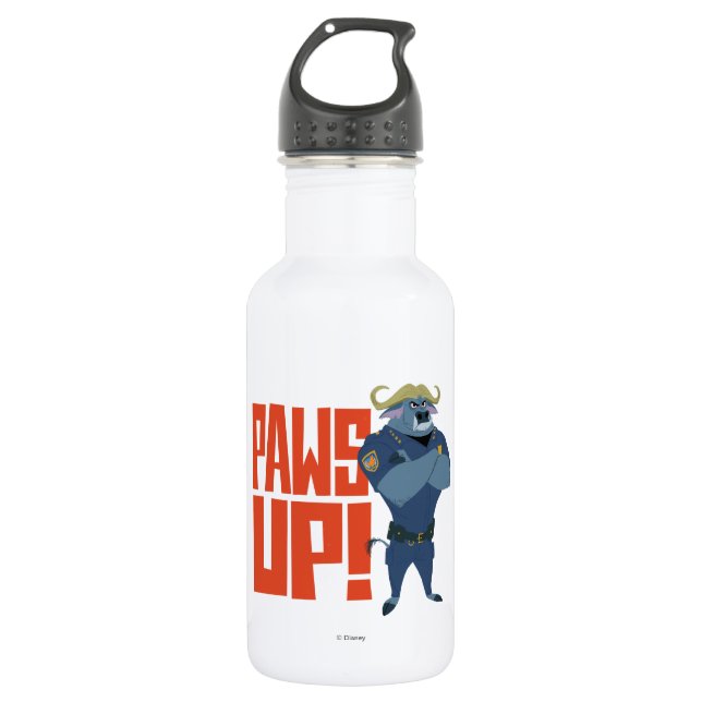 Zootopia | Paws Up! 532 Ml Water Bottle (Front)