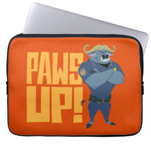 Zootopia   Paws Up! Laptop Sleeve