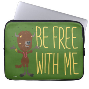 Zootopia   Yax - Be Free with Me Laptop Sleeve